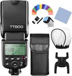 Godox TT600 Camera Flash GN60 Master/Slave Speedlite with 2.4G Wireless System for Canon Nikon Pentax Olympus Fujifilm Compatible with AD360II-C AD360II-N TT685C X1T-C/N