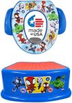 Spidey and His Amazing Friends Team Up 2 Piece Essential Potty Training Set - Soft Potty Seat, Step Stool