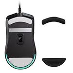 kwmobile Mouse Feet Replacement Compatible with Razer Viper Mini Computer Mouse Skates Sticker - Black