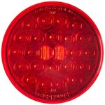 Truck-Lite 4050 Red Stop, Turn & Tail & Front Park and Turn LED 4'' Round 24 Diode Pattern