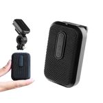 Super Real Wearable Bluetooth Speaker - Waterproof Wireless Portable Speaker - Built in Mic for Hands Free Calls - Clip on Speaker - Bike Speaker - Mini Speaker - Golf Speaker