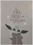 Lambs & Ivy Star Wars Baby Yoda Mandalorian Grogu/The Child Knit Baby Blanket