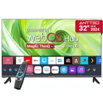 Antteq 32 Inch TV Smart WebOS TV MagiQ 32" with ThinQ AI, Voice Magic Remote, Airplay, Apple TV+, Netflix, Freeview, YouTube, WiFi, 2024 Black Televisions