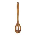 FAAY Premium Wooden Slotted Spoon, Handcraft from Teak | Healthy, Durable, High Moist and High Heat Resistance for Non Stick Cookware.