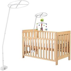 GAESHOW Soporte para Mosquitera para Cama, Mosquitera Conjunto de Soporte de Soporte Cuna con Clip Adjustable Soporte de Dosel Rack Mosquitera Accesorios Mosquitera Accesorios