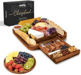 SMIRLY Charcuterie Boards Gift Set: