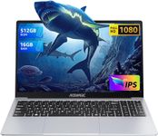 ACEMAGIC Newest 15.6" Laptop for Students and Business,Quad-Core N-97 Processor Up to 3.6GHz(Beat N5095) laptop computer,16GB DDR4 512GB SSD Notebook Computers with Metal Body Support WiFi, BT5.0