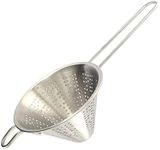 FACKELMANN 28373 INOX, conique de diamètre, passoire Chinois Stainless Steel, Cone, 14 cm Diameter, Chinese Sieve, Grey