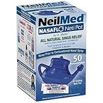 NeilMed Nasaflo Neti Pot, 50 Count (Packaging may vary)