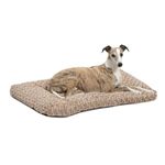 MidWest Homes for Pets Ombré Swirl Plush Pet Bed; 91.44 cm (36-Inch) Long Pet Bed for Toy Dog/Cat Breeds; Mocha; Model 40636-STB