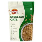 Zerobeli Gluten Free Steel Cut Oats 2kg Super Saver Pack| Hearty and Healthy| Low Glycemic Index| Aids Weight Loss|