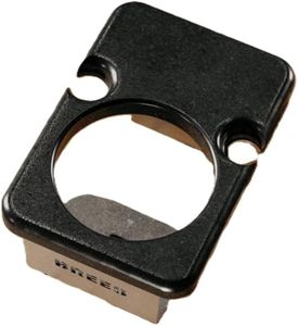 Breeo OutRig Cupholder | Black Poly Lumber and Stainless Steel | USA Made