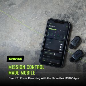 Shure MoveMic Two Wireless Lavalier Microphone – Dual Channel
