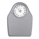 Thinner Extra-Large Dial Analog Precision Bathroom Scale, Analog Bath Scale, Measures Weight Up to 330 Lbs.