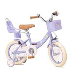 Bixike Girls Bike with Basket for T