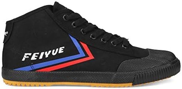 FEIYUE Fe Mid 1920 Canvas Martial Arts Shoes, Unisex Low Top Great Sneakers for Martial Arts, Parkour, Lifting, and Great for Every Day Casual Wear Black