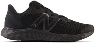 New Balance Kids Fresh Foam Arishi V4 Running Sport Sneakers Shoes Black/Black 7 M