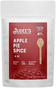 Judee's Apple Pie Spice Seasoning 4 oz - Natural Spice Blend - 100% Non-GMO - Great for Baking, Dips and Spreads, and Healthy Snack - Works as Alternative for Cinnamon - Gluten-Free and Nut-Free