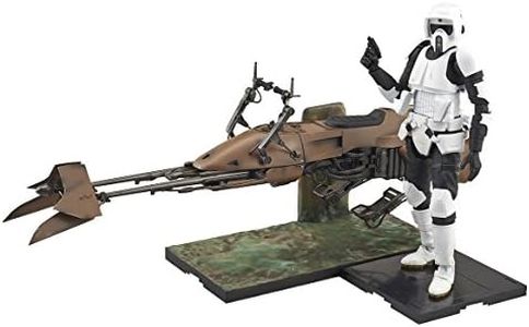 BANDAI Star Wars 1/12 Scout Trooper and Speeder Bike by