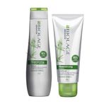 Biolage Professional Fiberstrong Anti-Breakage Shampoo & Conditoner, 95% less breakage & Reduces Hairfall, Makes Hair 12x Stronger, With Bamboo, Vegan & Cruelty-Free, 200ml + 98g
