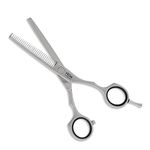 VEGA PROFESSIONAL Micro Cut 30 Thinning Silver line Hairdressing Scissor, (VPVSC-25)