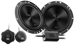 JBL Stage2 GEN2 65CF – 6.5 Inch (165mm) 2-Way Component Car Speakers – 90W RMS – 270W Peak – Separate Tweeters – OEM Fit Audio – With Grilles – Easy Install – Set of 2