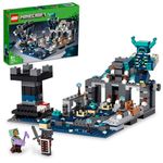 LEGO Minecraft The Deep Dark Battle 21246 Building Toy Set (584 Pieces),Multicolor