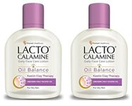 Lacto Calamine Daily Face Care Lotion, Oil Balance for Oily Skin, 120ml (Pack of 2)