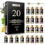 MAYJAM 20 Pcs Pure Essential Oil Gift Set, Essential Oils for Diffusers for Home, Aromatherapy Oils for Diffuser, Humidifiers, Gift for Friend (5ML)