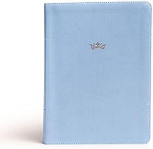 NASB Tony Evans Study Bible, Powder Blue Leathertouch: Advancing God's Kingdom Agenda