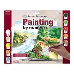 Royal & Langnickel PAL13 Poppy Field Painting by Numbers Kit