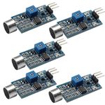 REES52 5PCS High Sensitivity Sound Microphone Sensor Detection Module For Arduino AVR PIC