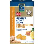 Manuka Manuka Honey Candy Mgo400 + Ginger and Lemon 100 g