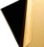 Black Finish A3 Size Gloss Acrylic Sheet, 420mm x 297mm, 3mm Thickness