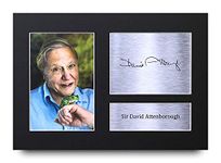 HWC Trading David Attenborough A4 Printed Autograph Signed Wildlife Print Photo Picture Display