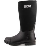 Savage Island Women's Neoprene Insulated Rubber Wellington Boots Warm Lined Fully Knee High Waterproof Wellies