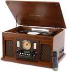 Victrola Navigator - 8-in-1 Bluetooth Record Player - Walnut