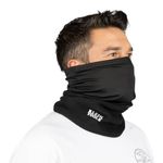 Neck and Face Warming Half-Band Black