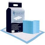 50 x Incontinence Bed Pads | Disposable Bed Pads | Bed Protectors For Incontinence | Size 60x90cm | With Self-Adhesive Sticker Tabs | Bed Mats Disposable | (2 Packs of 25)