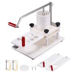 VEVOR Commercial Burger Press 2-Inch*6 Commercial Hamburger Patty Maker with Replaceable Mold Manual Burger Forming Machine with Tabletop Fixed Design Manual Burger Patty Maker PE Material