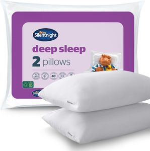 Silentnight Deep Sleep Pillows 2-Pack – Soft Support Bedding
