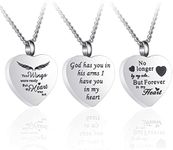 3 Pack Urn Necklace for Ashes Memor