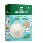 Sprout Feast Sprouted Jowar Flour 800 grams|100% Homemade & Naturally Dried | Gluten Free | Suitable for All Age Groups