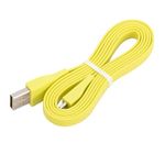 Alphatec UE Boom charging cable Replacement, Compatible with Logitech UE Boom2 / Boom3 / MegaBoom/Ultimate Ears/Mini Boom/Roll Speakers, 4 Ft, Yellow