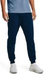Under Armour Men's Sportstyle Tricot Joggers , Academy Blue (408)/Black , Medium