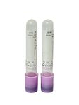 Curdia Vacuum Blood Collection Tube EDTA K3-2ml Double Cap (Pack of 100)