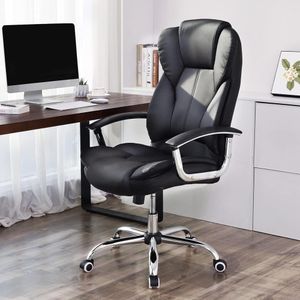 SONGMICS Office Chair – Ergonomic Desk Chair, Ink Black