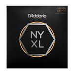 D'Addario NYXL50105 Nickel Wound Bass Guitar Strings, Medium, 50-105, Long Scale