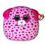 Ty Toys Squish a Boo Pink Dog Tickle - 20 CM (2008300)
