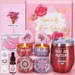 Bath Sets Birthday Pamper Gifts for Women, Unique Skin Care Self Care package for Her Pamper Hampers Kit for Women, Relaxation Spa Gifts Set Get Well Soon Gift Ideas for Women Best Friend, Mum, Sister